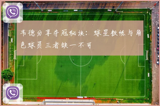 韦德分享夺冠秘诀：球星教练与角色球员三者缺一不可