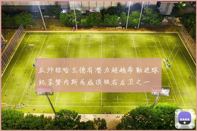 瓜帅称哈兰德有潜力超越希勒进球纪录努内斯或成顶级右后卫之一